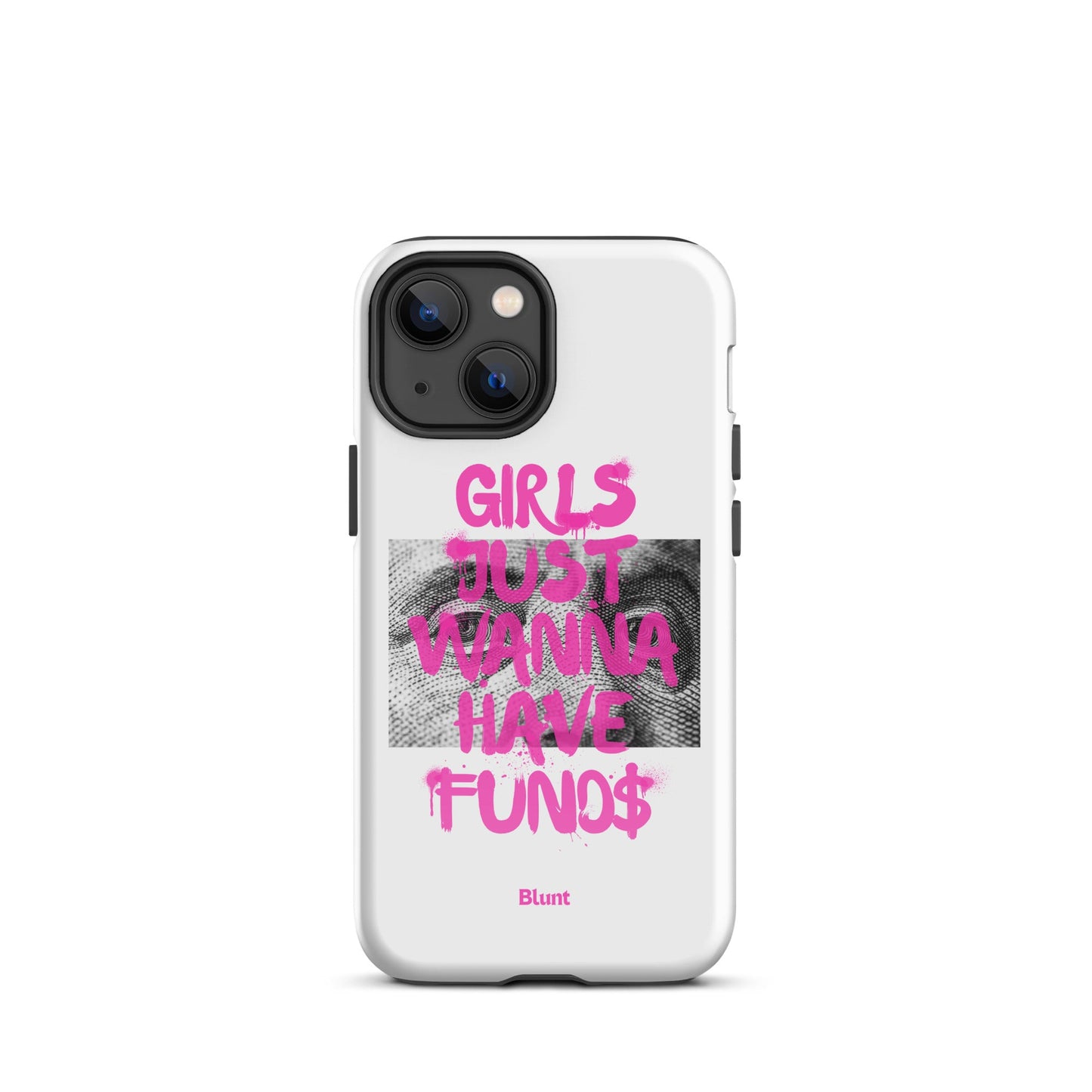 Fund$ White iPhone Case - blunt cases