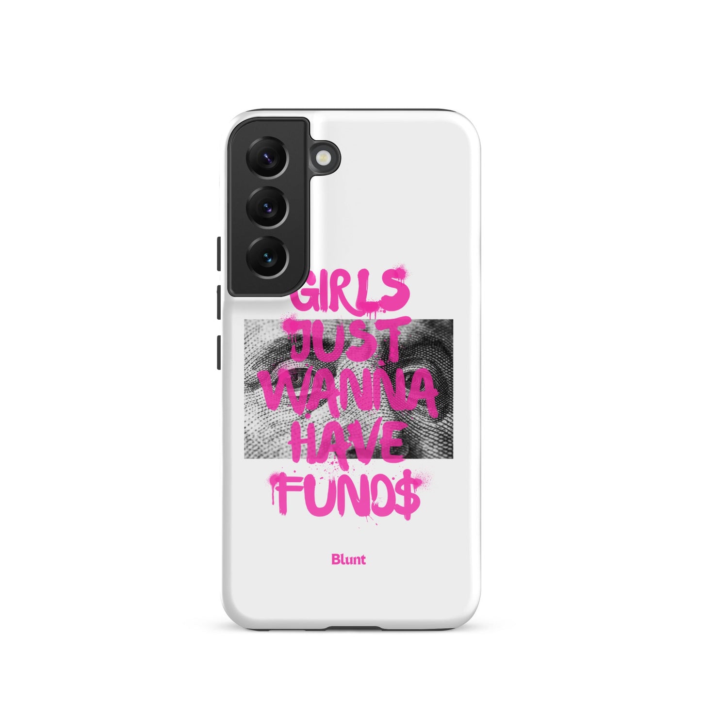 Fund$ White Samsung Case - Blunt Cases