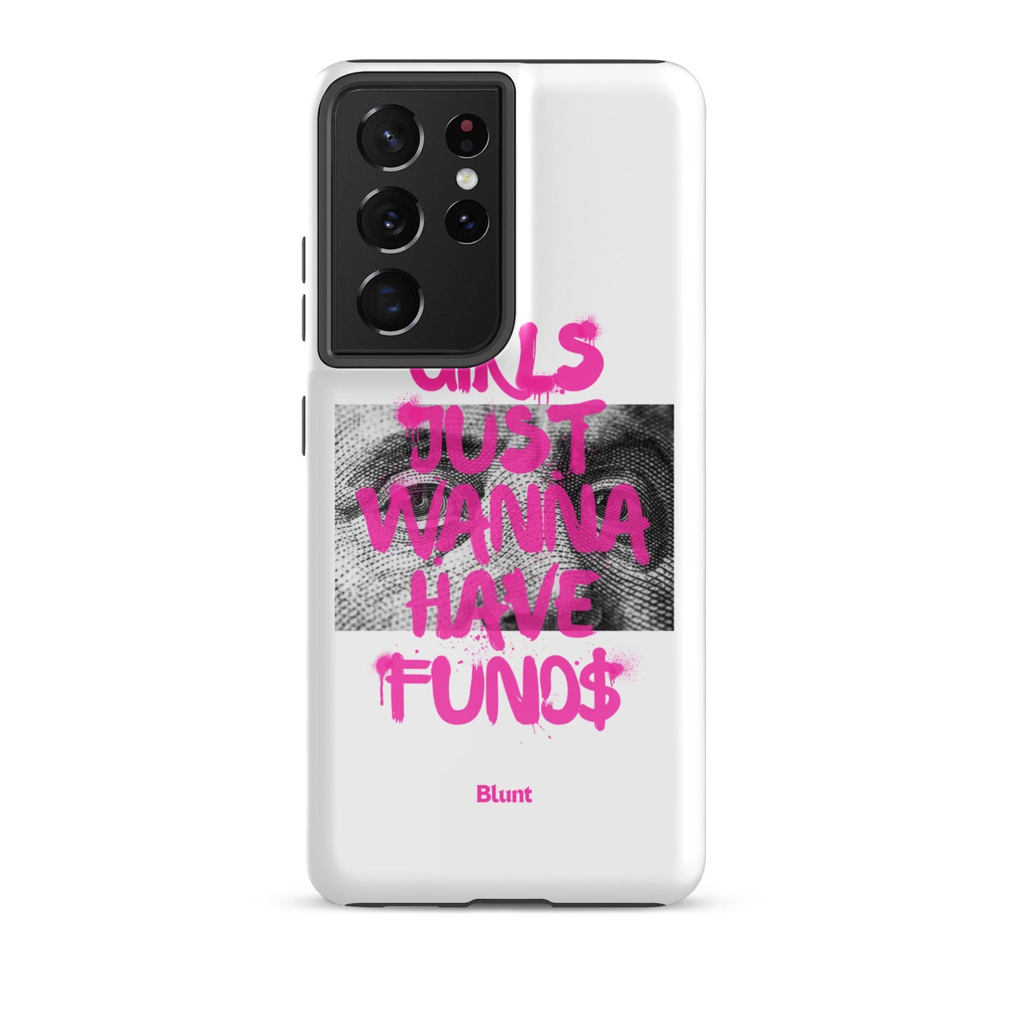 Fund$ White Samsung Case - Blunt Cases