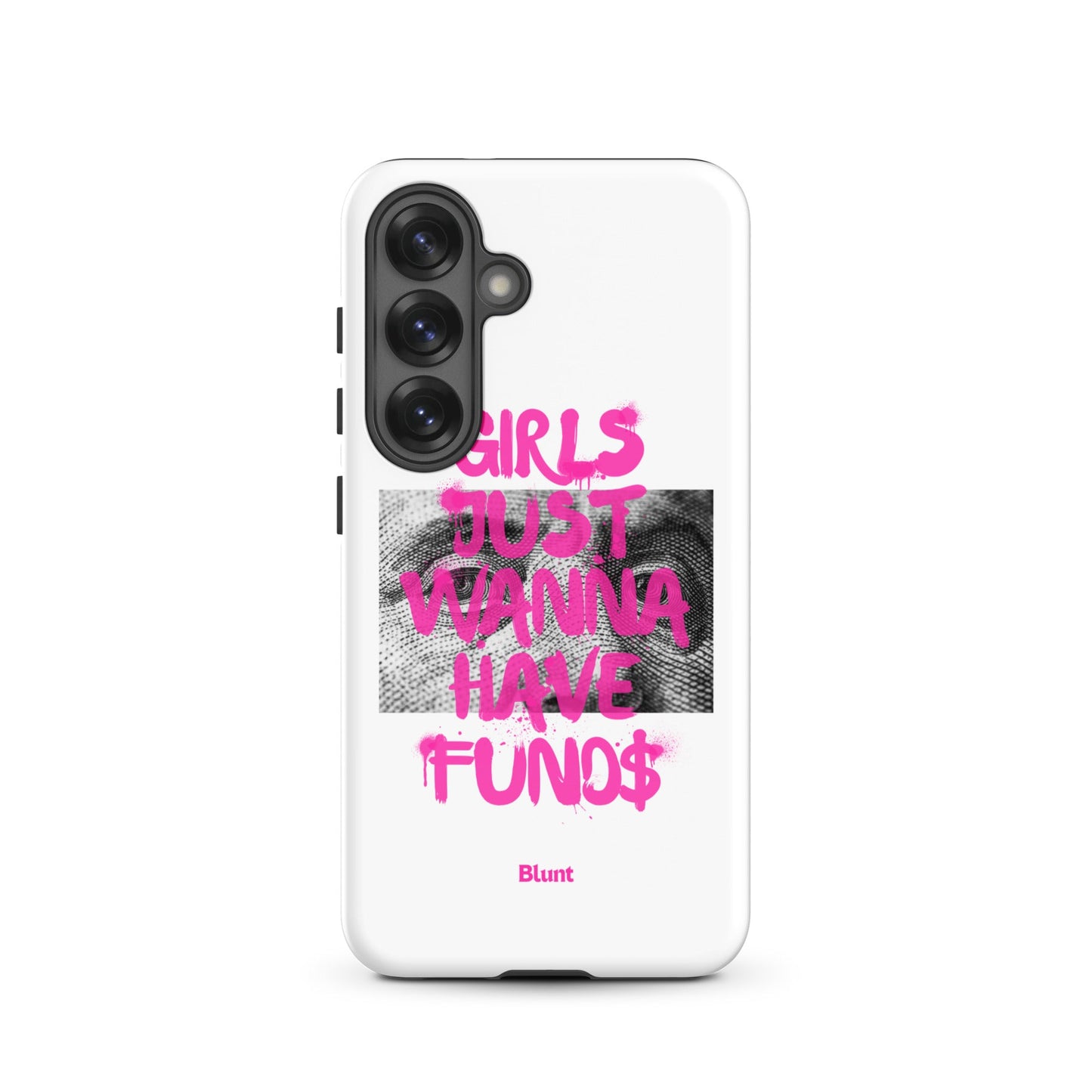 Fund$ White Samsung Case - Blunt Cases