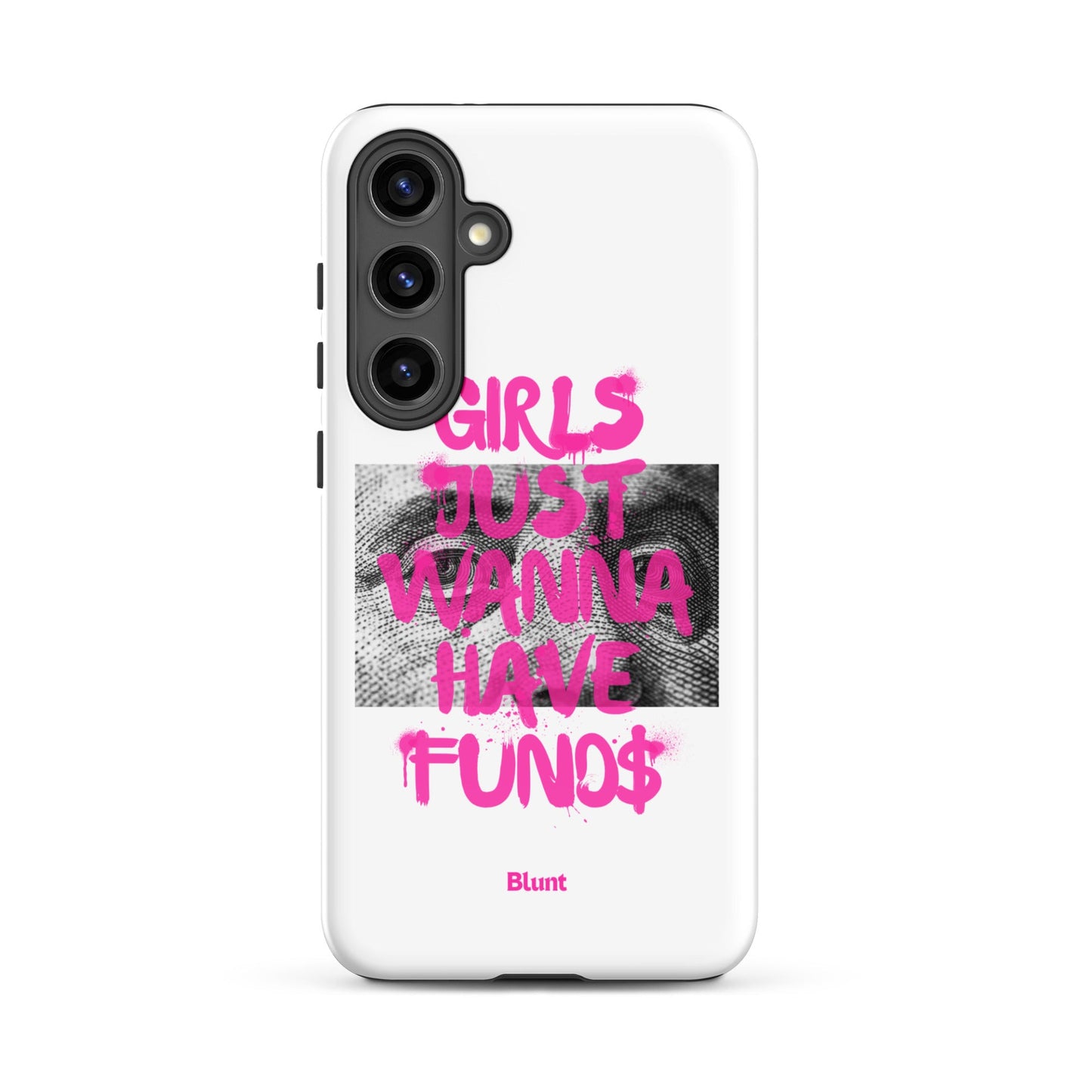 Fund$ White Samsung Case - Blunt Cases