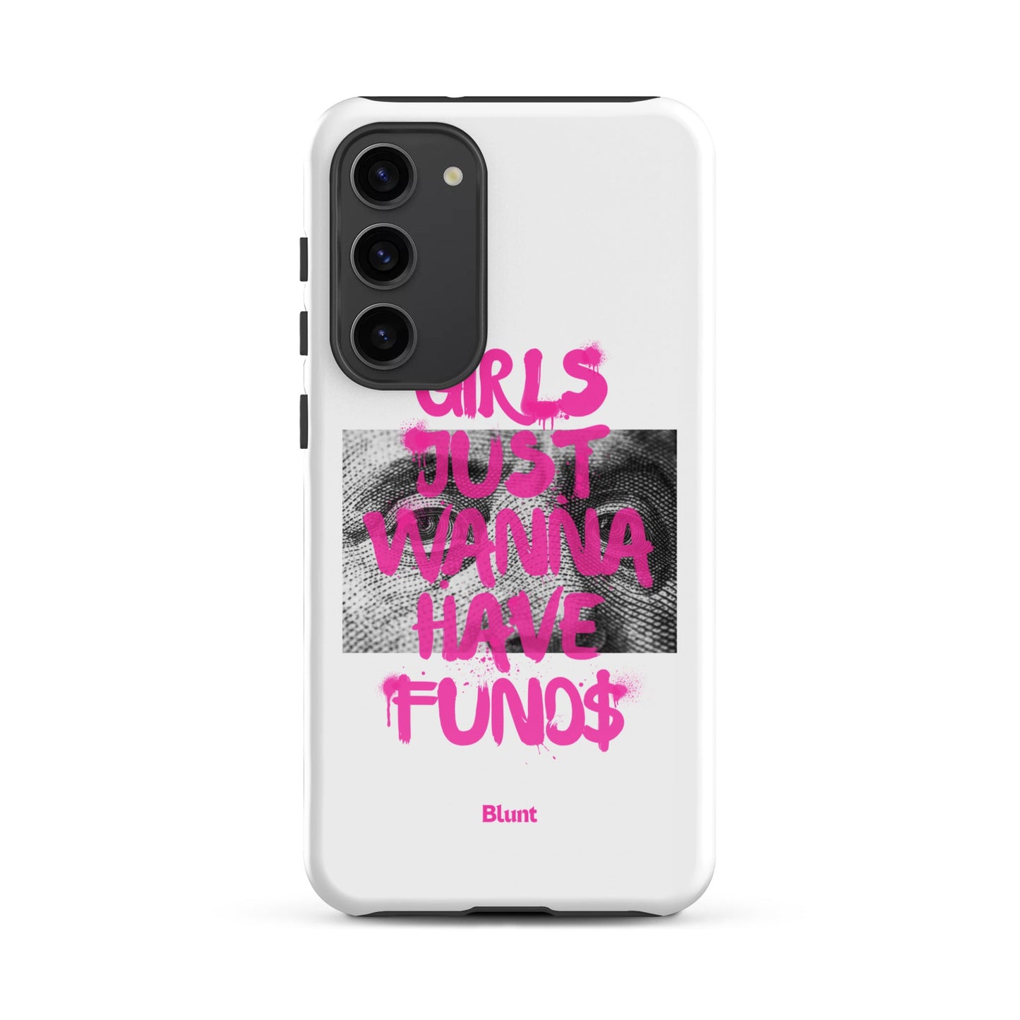 Fund$ White Samsung Case - Blunt Cases