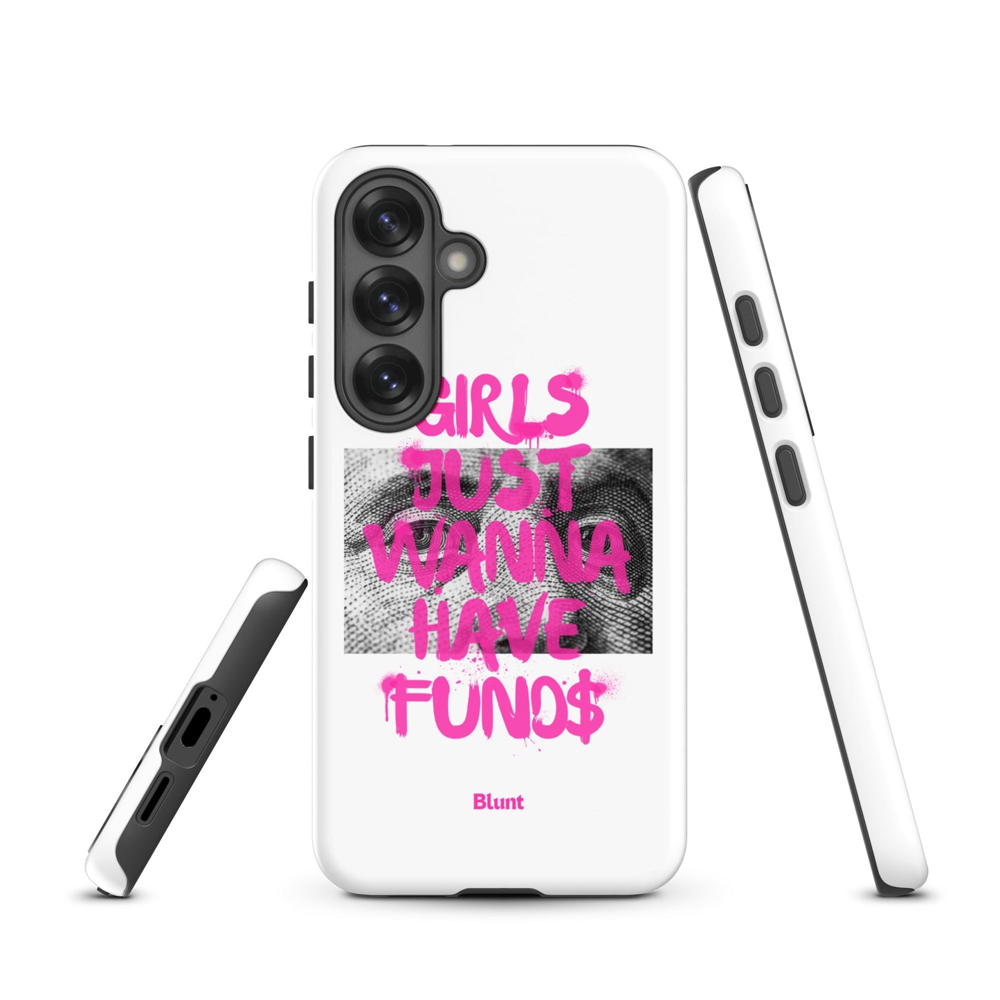 Fund$ White Samsung Case - Blunt Cases
