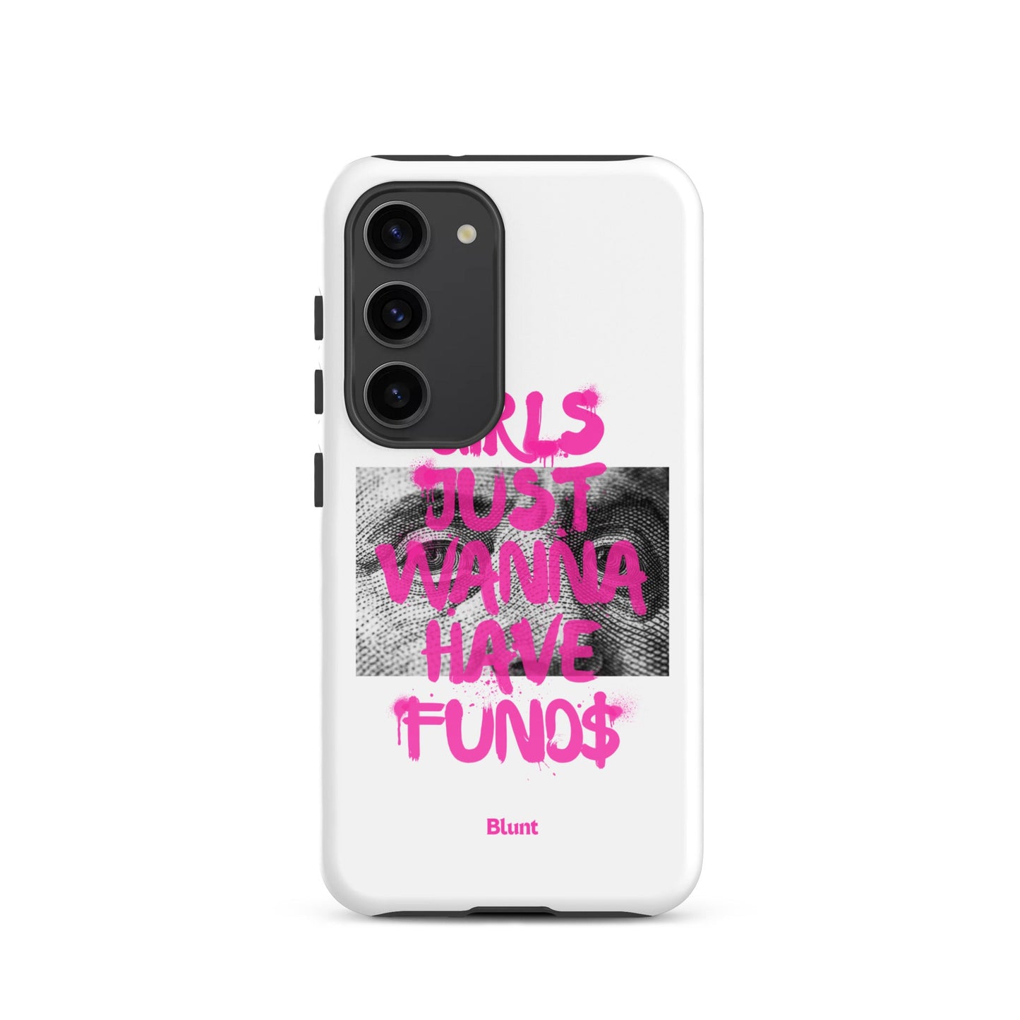 Fund$ White Samsung Case - Blunt Cases
