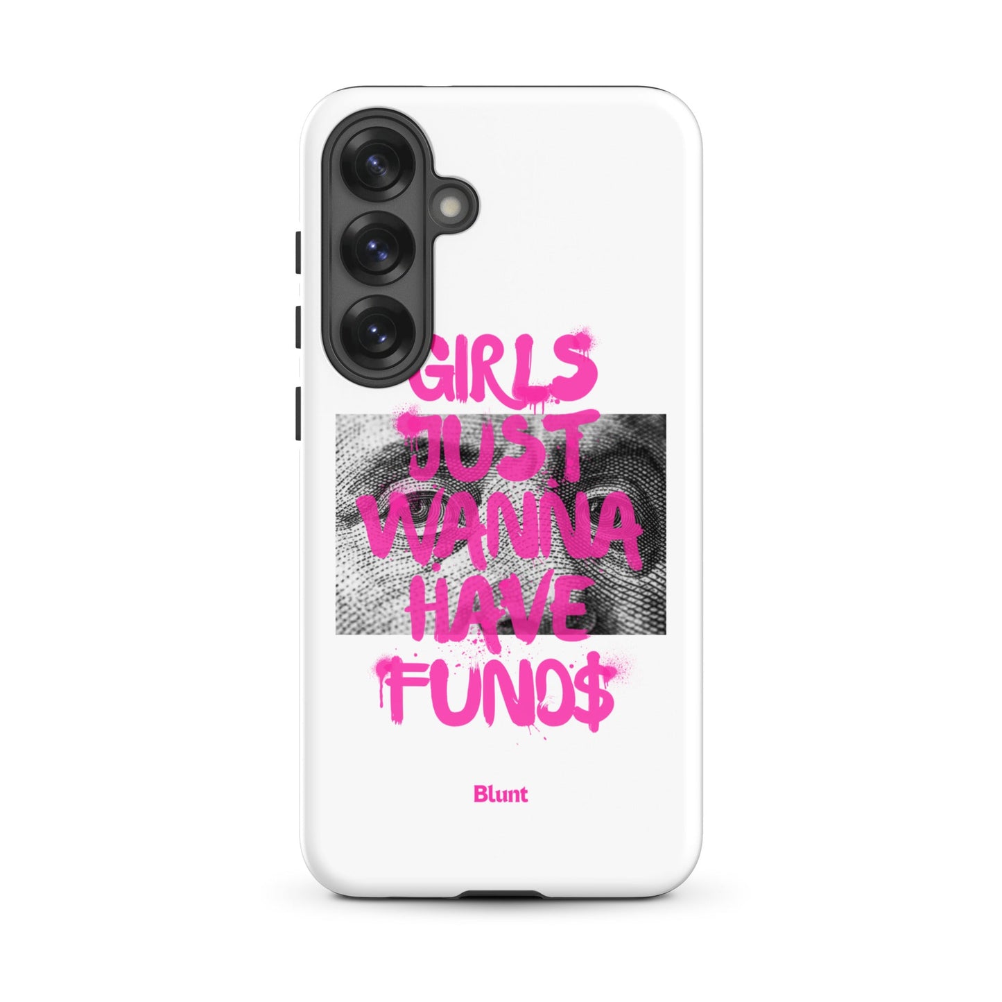 Fund$ White Samsung Case - Blunt Cases