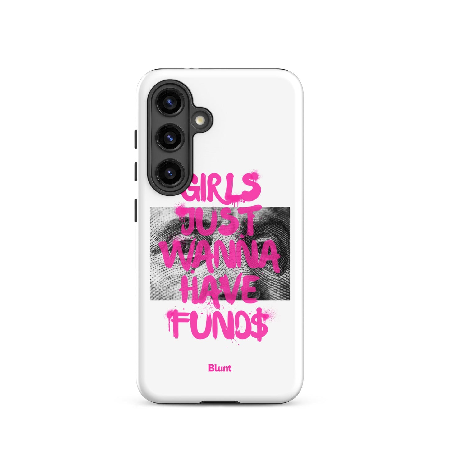 Fund$ White Samsung Case - Blunt Cases
