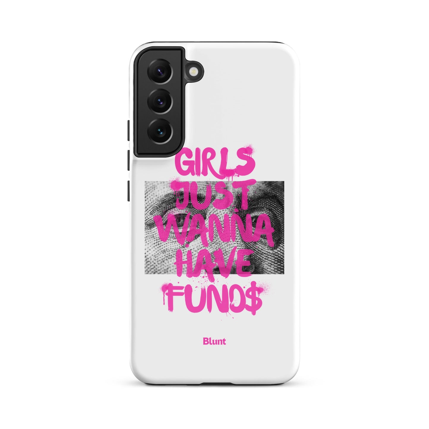 Fund$ White Samsung Case - Blunt Cases