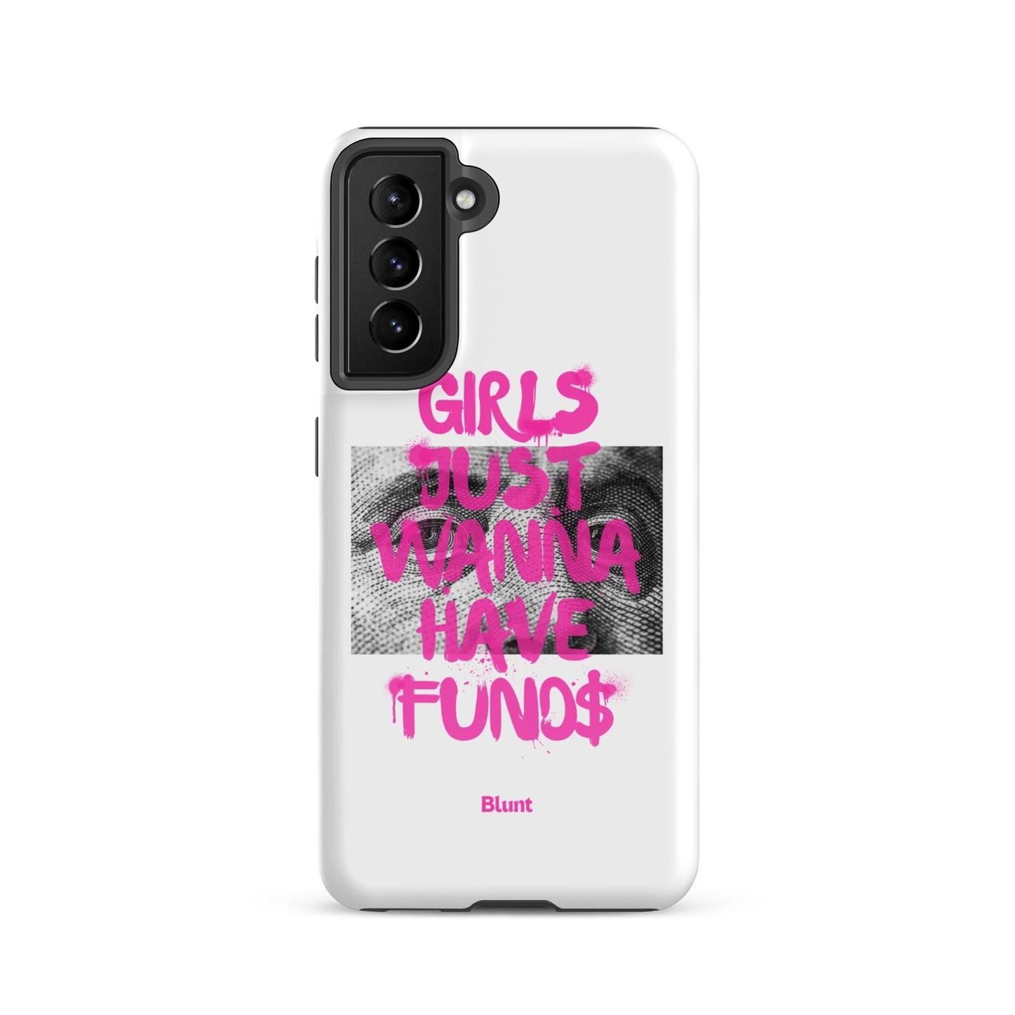 Fund$ White Samsung Case - Blunt Cases