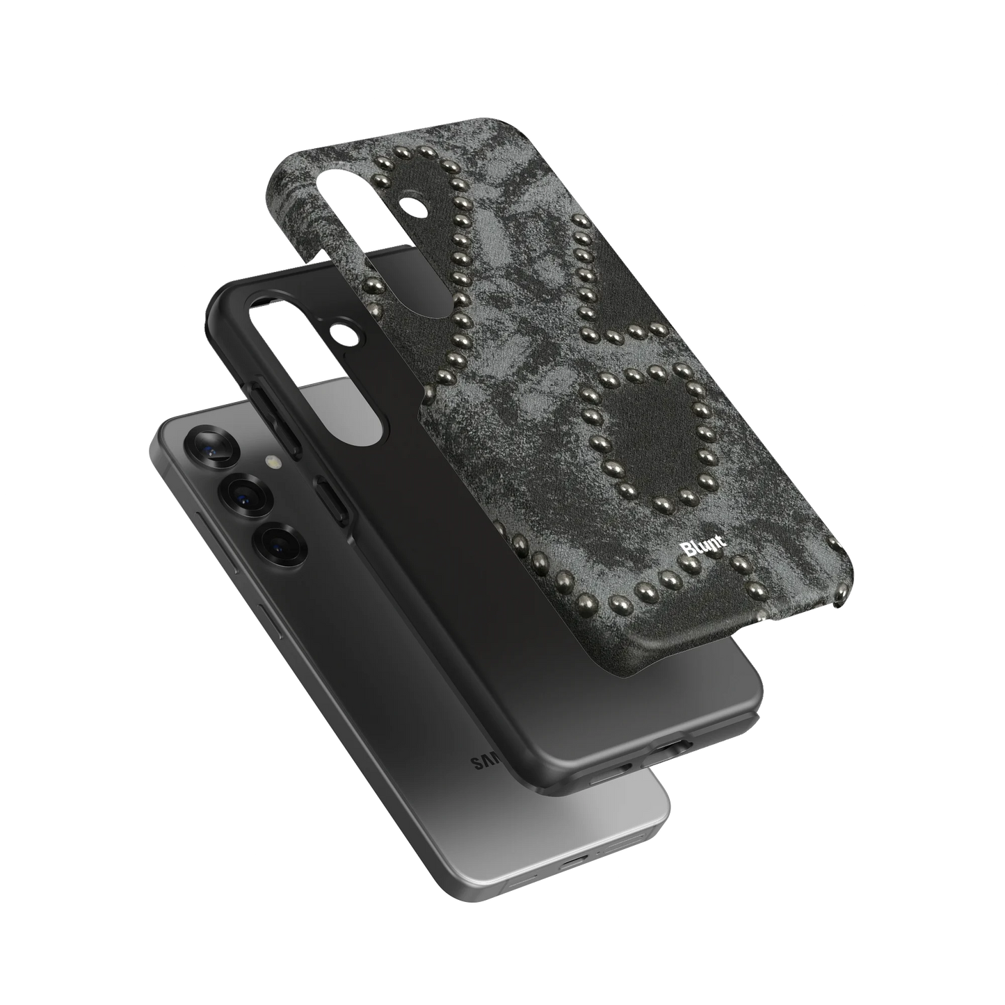 Studded Noir Samsung Case
