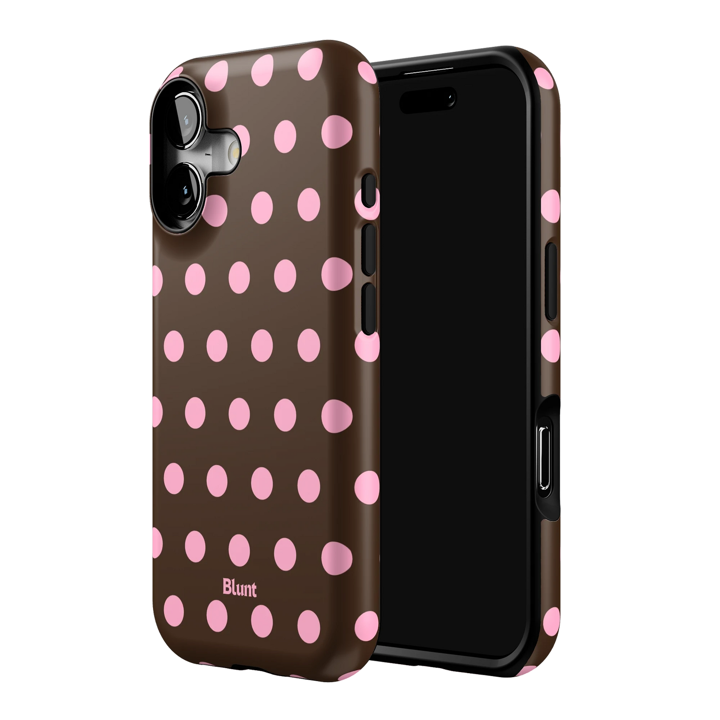 Chocolate Polka iPhone Case