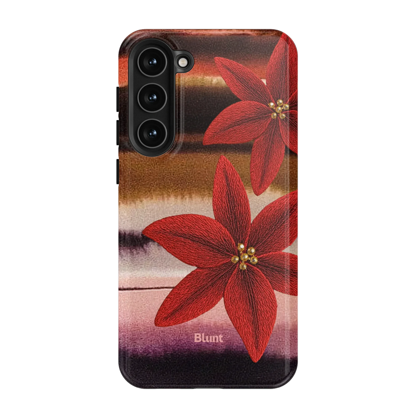 Crimson Bloom Samsung Case