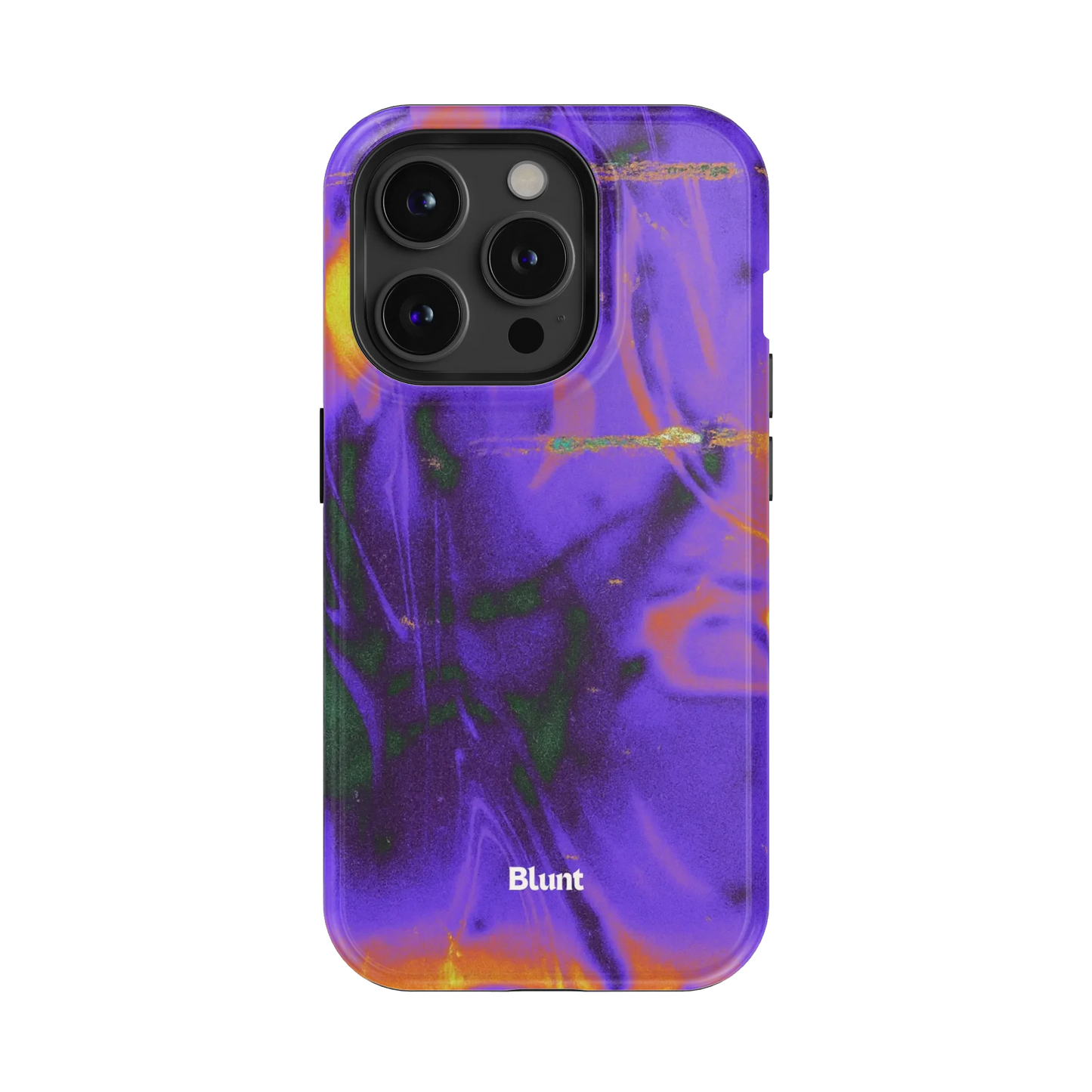 Violet Static iPhone Case