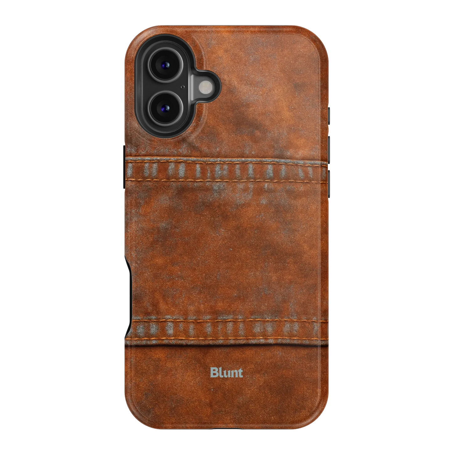Chocolate Denim iPhone Case