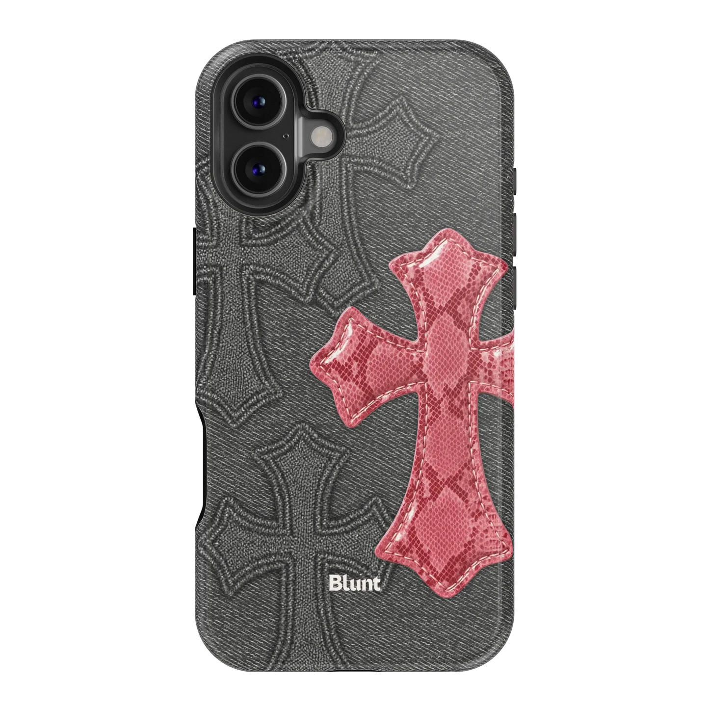 Pinkscale Cross iPhone Case