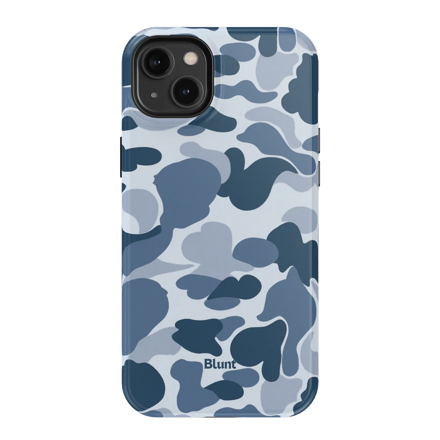 Bluish Camo iPhone Case