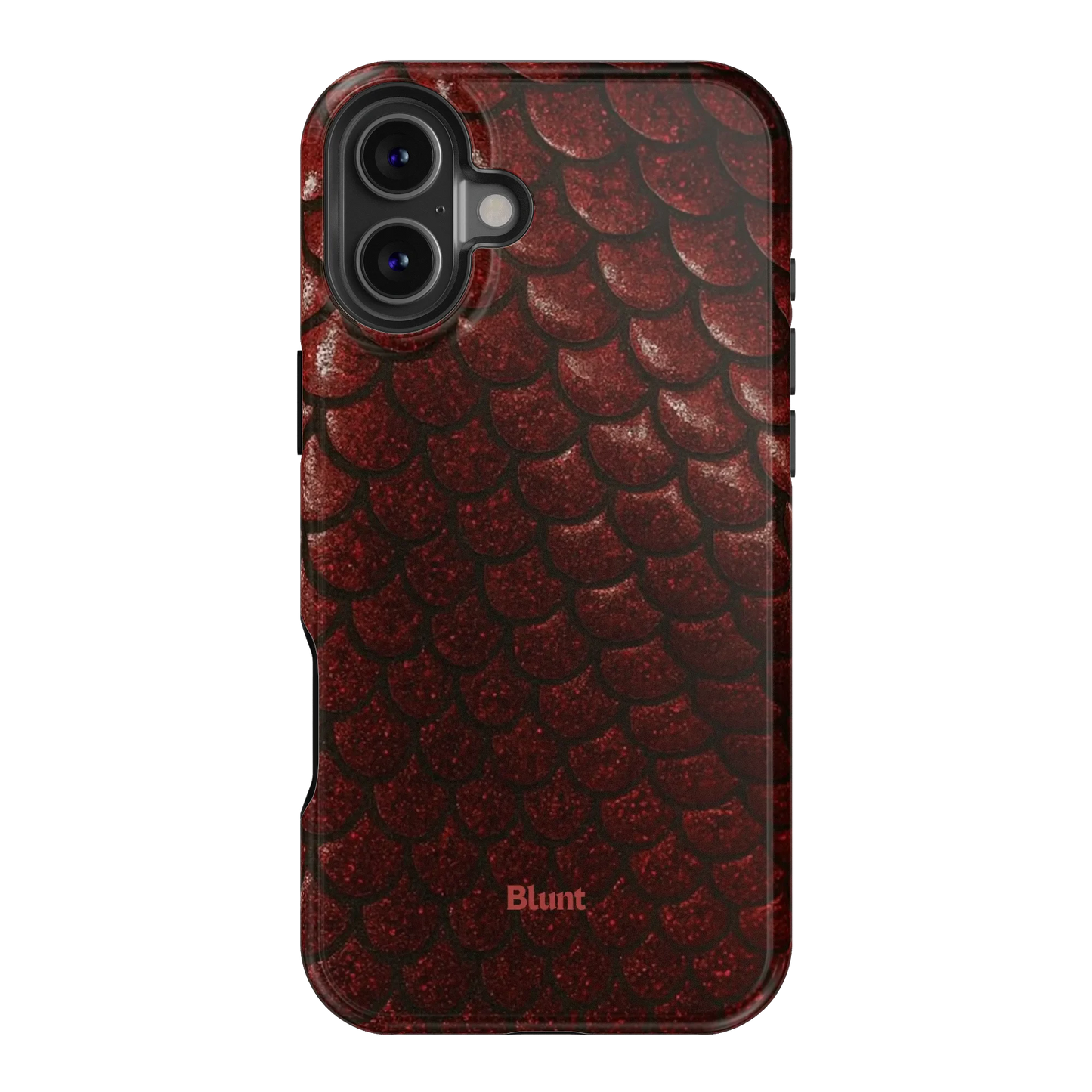 Crimson Depth iPhone Case