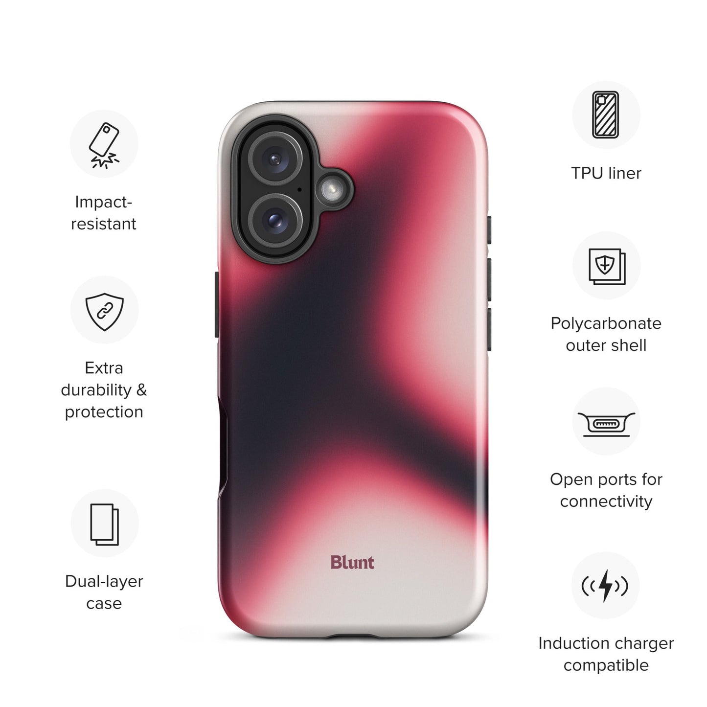 Glitchcore Fade iPhone Case - Blunt Cases