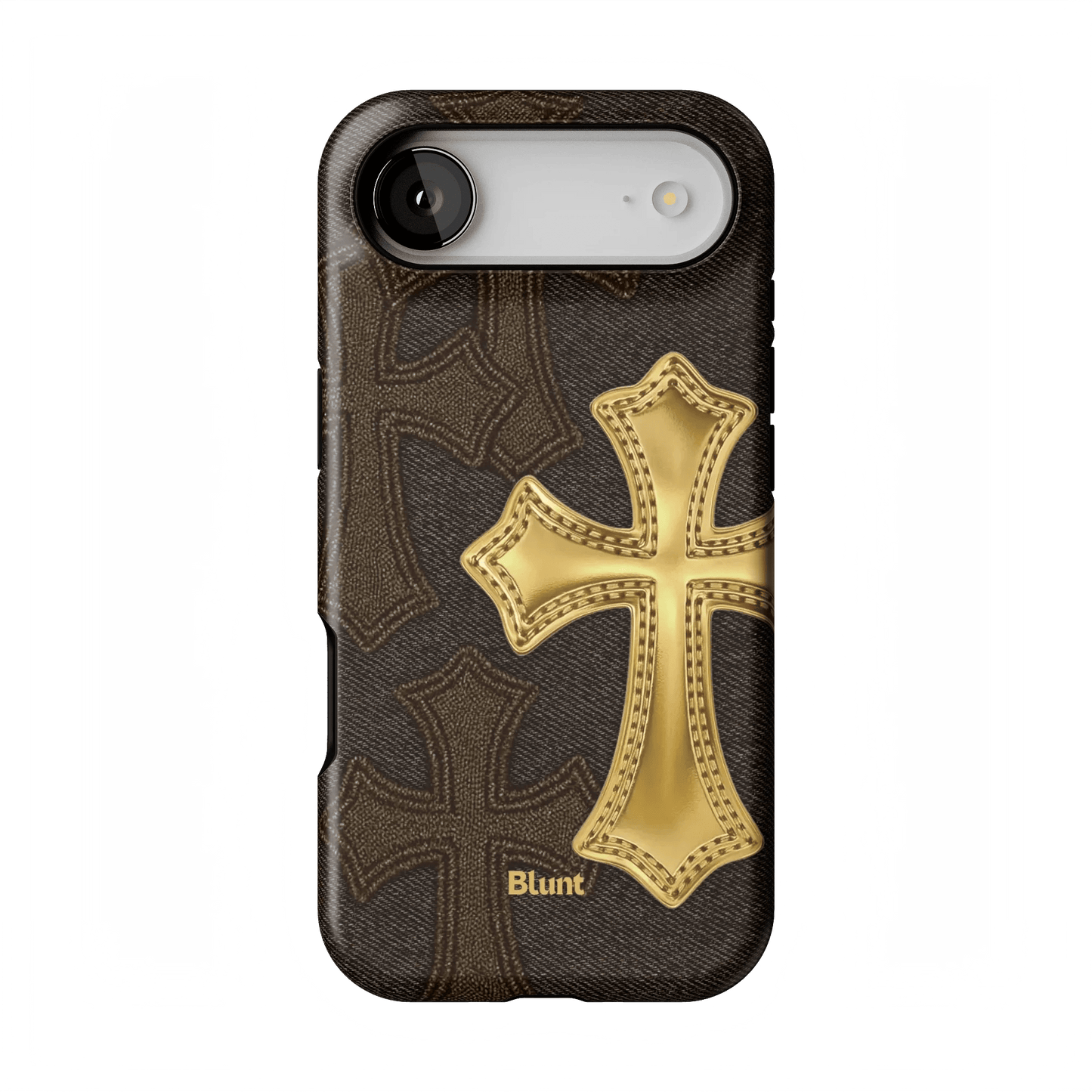 Gold Cross iPhone Case - Blunt Cases