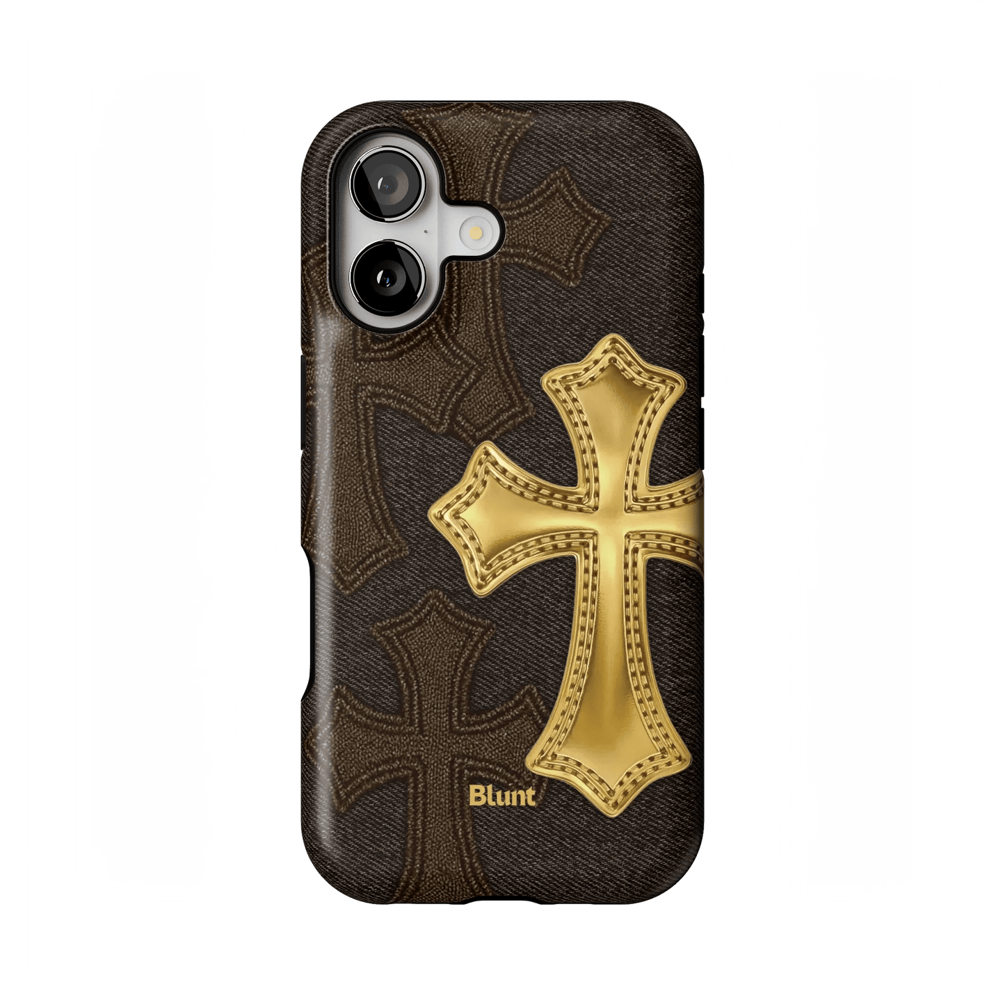 Gold Cross iPhone Case - Blunt Cases