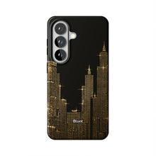 Gold NYC Skyeline Samsung Phone Case