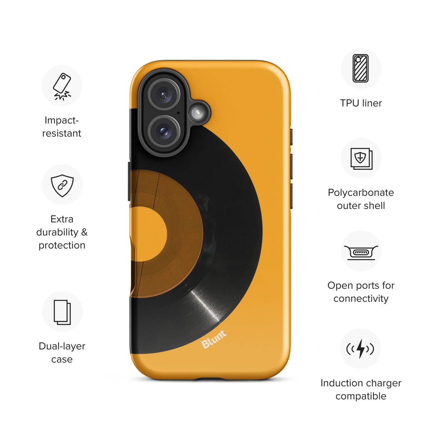Golden Disc iPhone Case - Blunt Cases