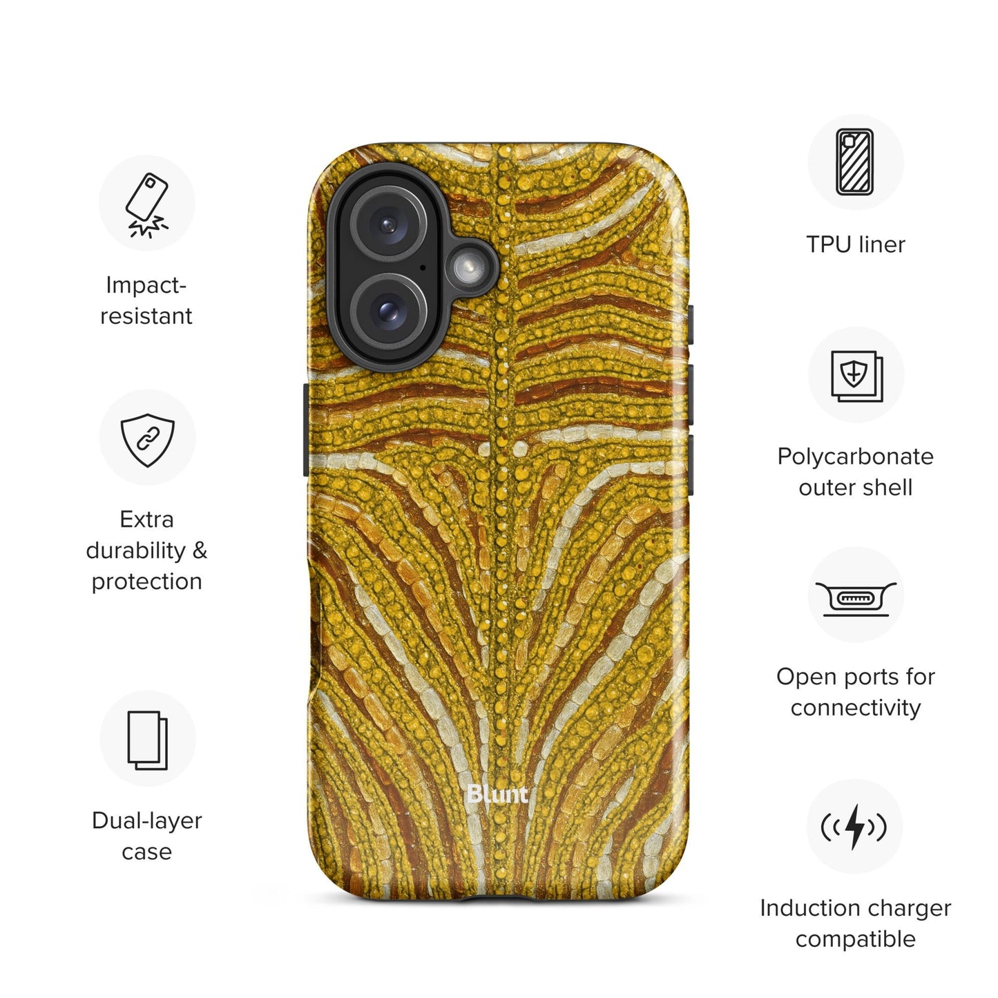 Golden Roots iPhone Case - Blunt Cases