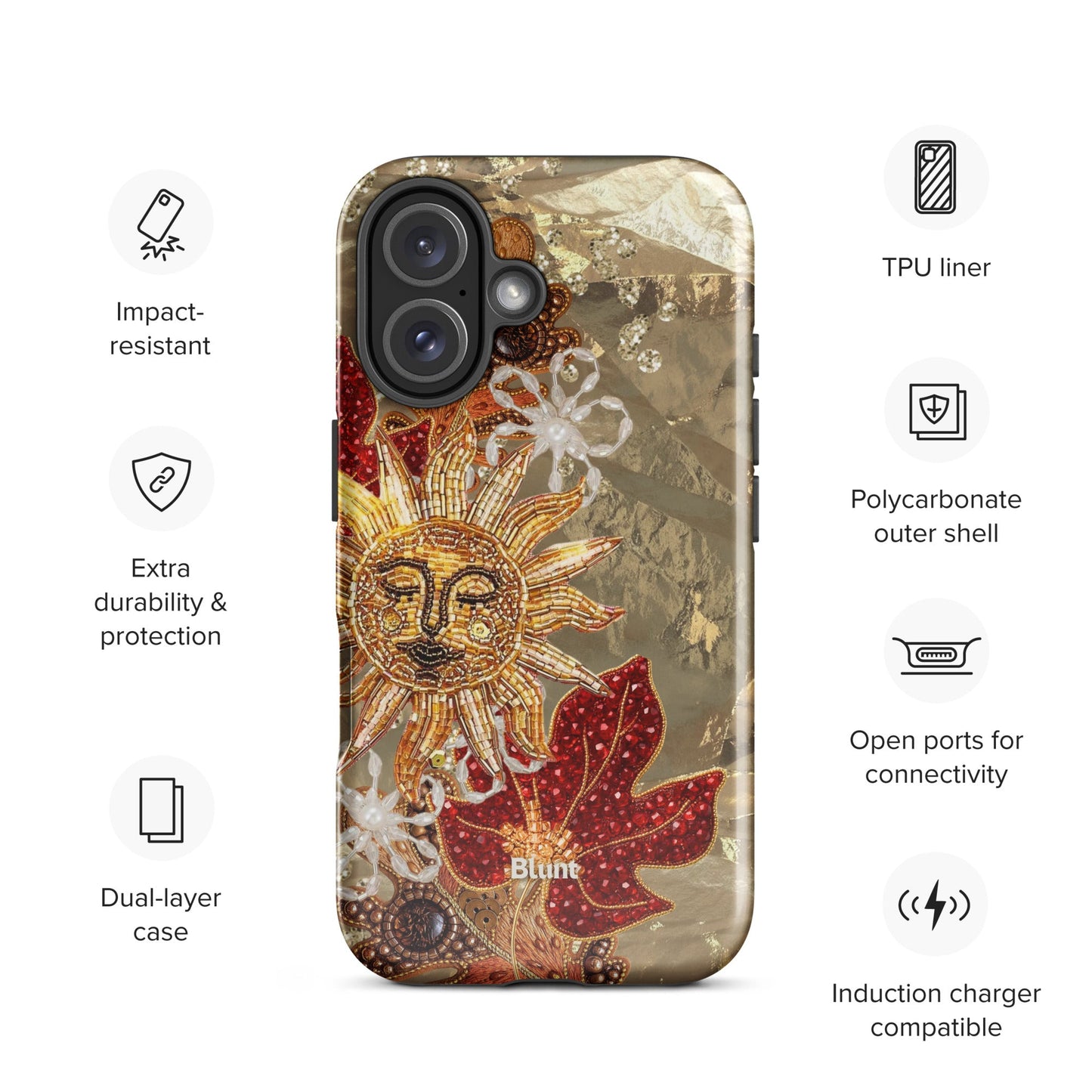 Golden Solstice iPhone Case - Blunt Cases