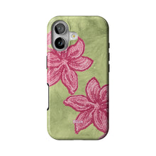Green Blush Orchid iPhone Case