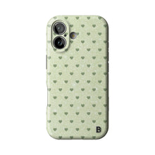 Green Sweethearts Statement iPhone Case