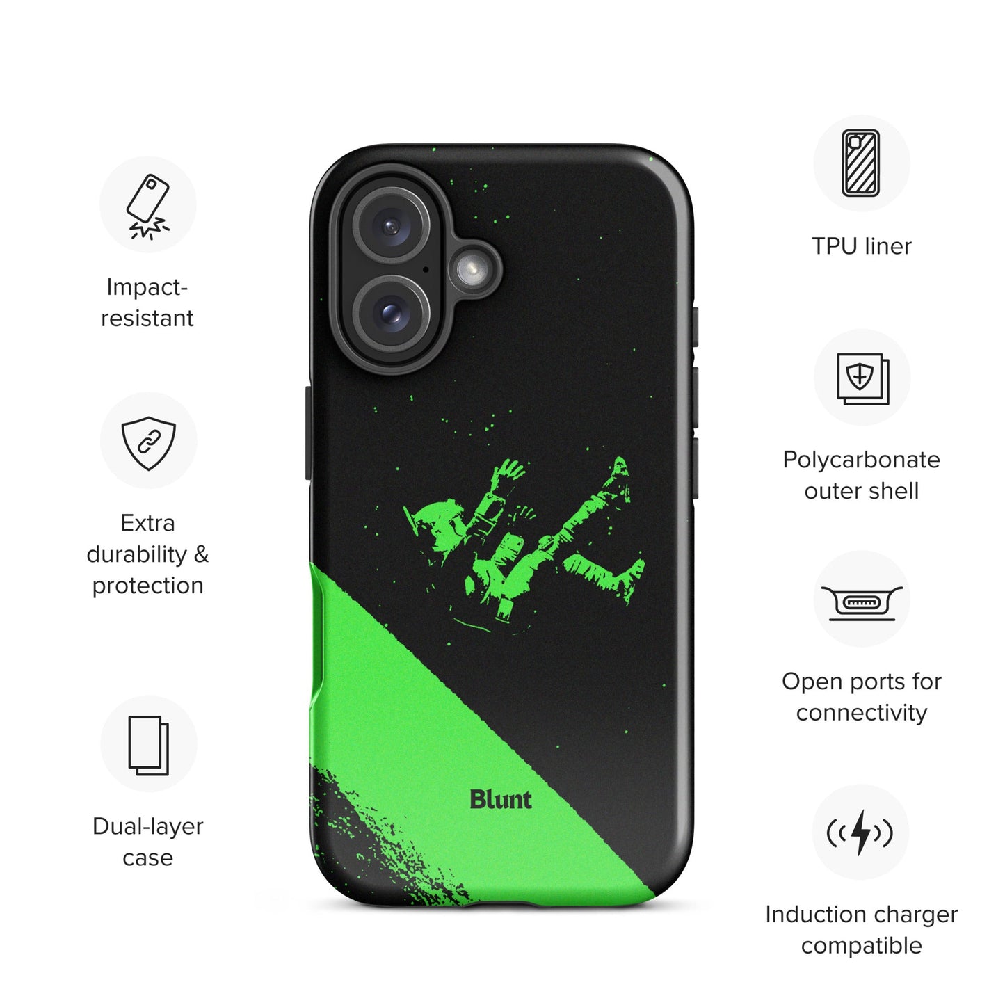 Green Void iPhone Case - Blunt Cases