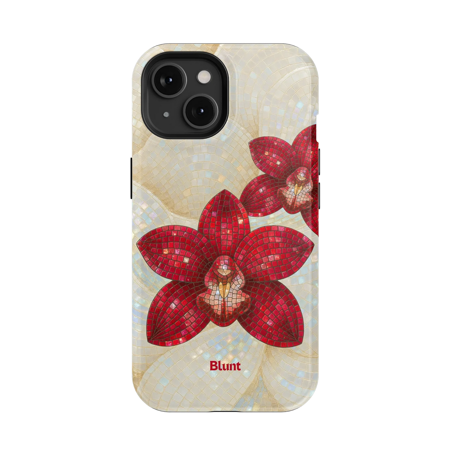 Crimson Orchid iPhone Case