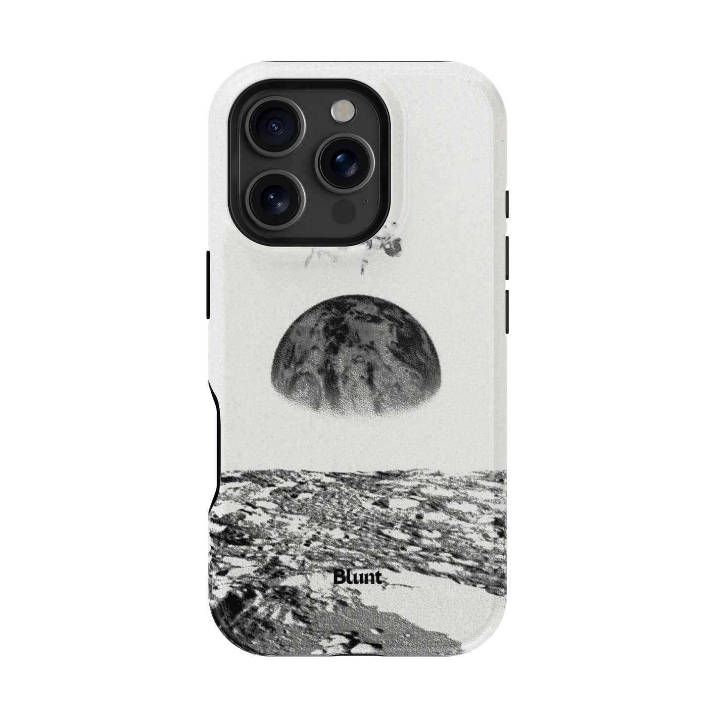 Static Moon iPhone Case