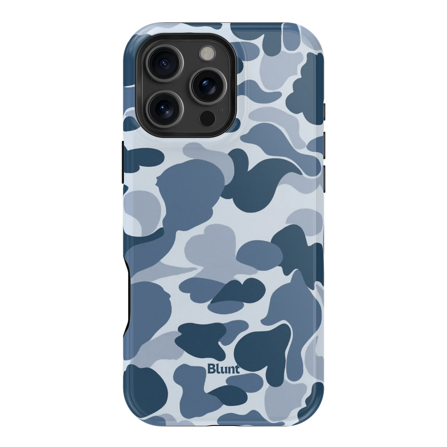 Bluish Camo iPhone Case