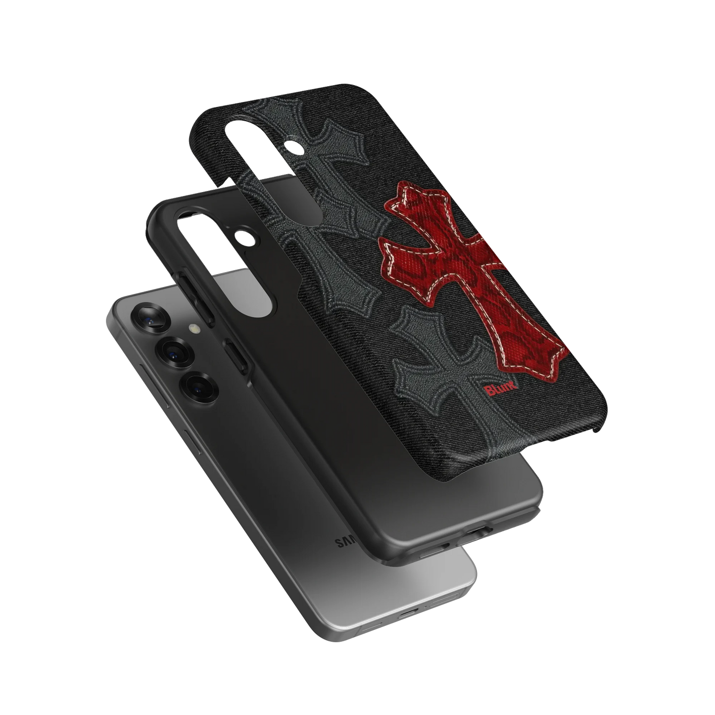 Crimson Cross Samsung Case