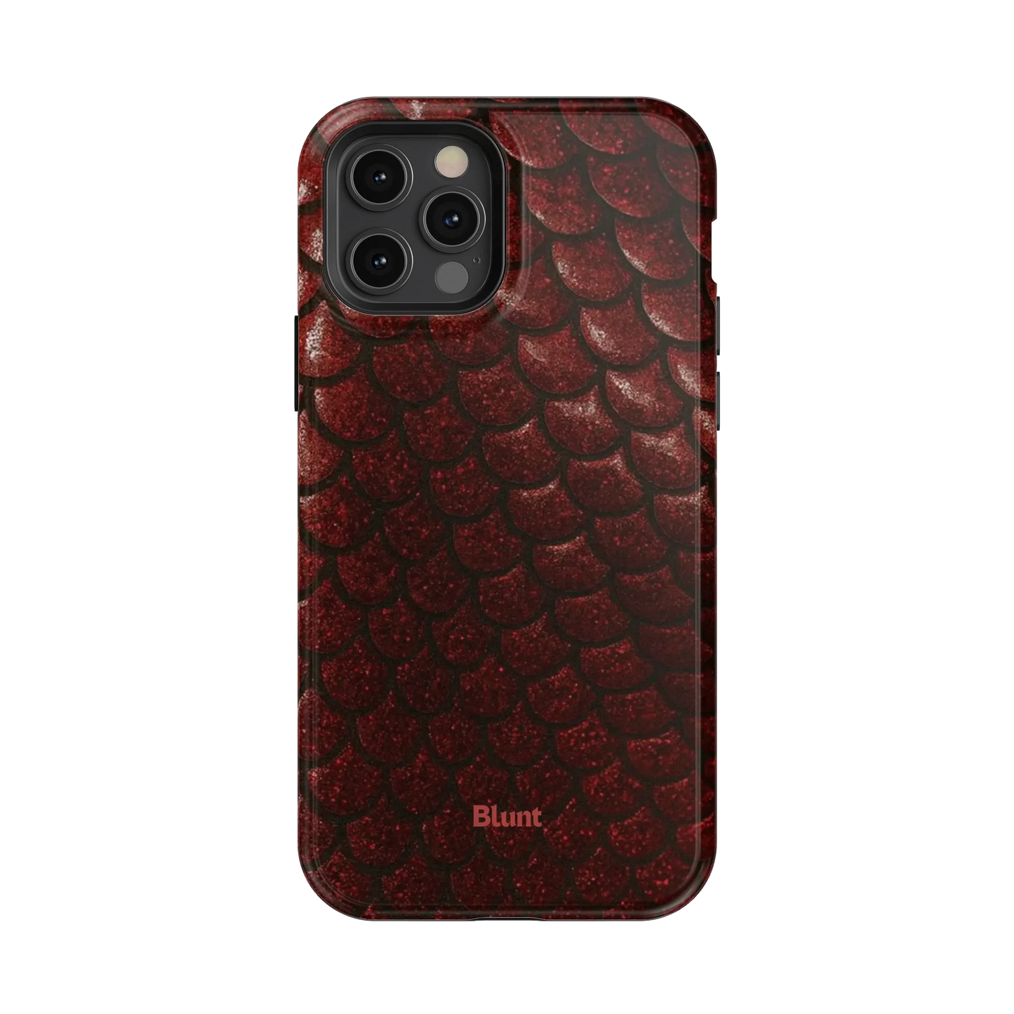 Crimson Depth iPhone Case