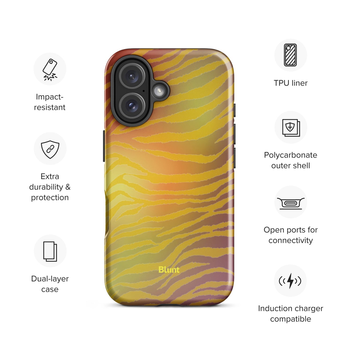 Honey Tiger iPhone Case - Blunt Cases