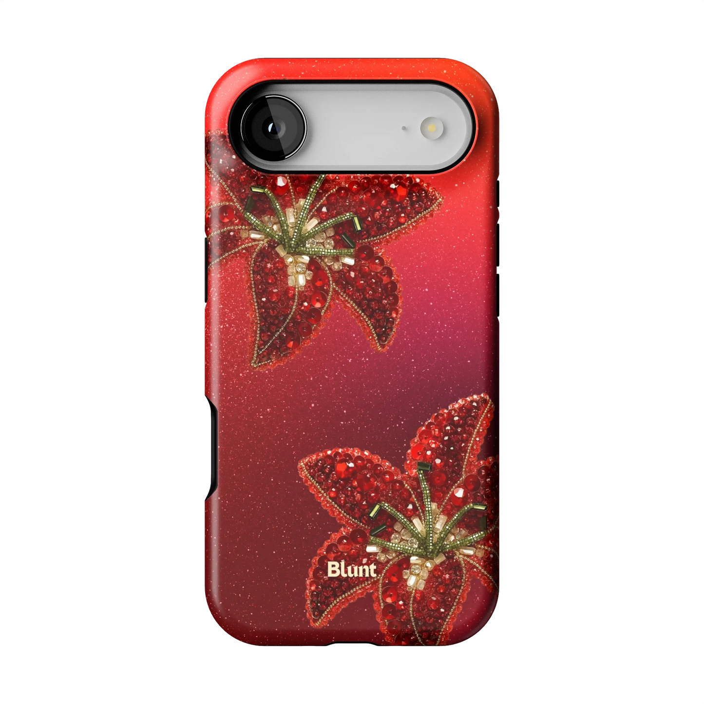 Scarlet Petals iPhone Case