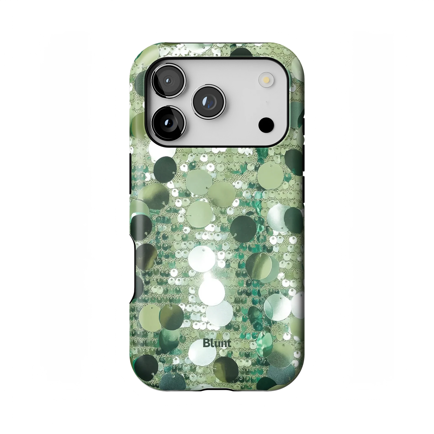 Sage Glitz iPhone Case