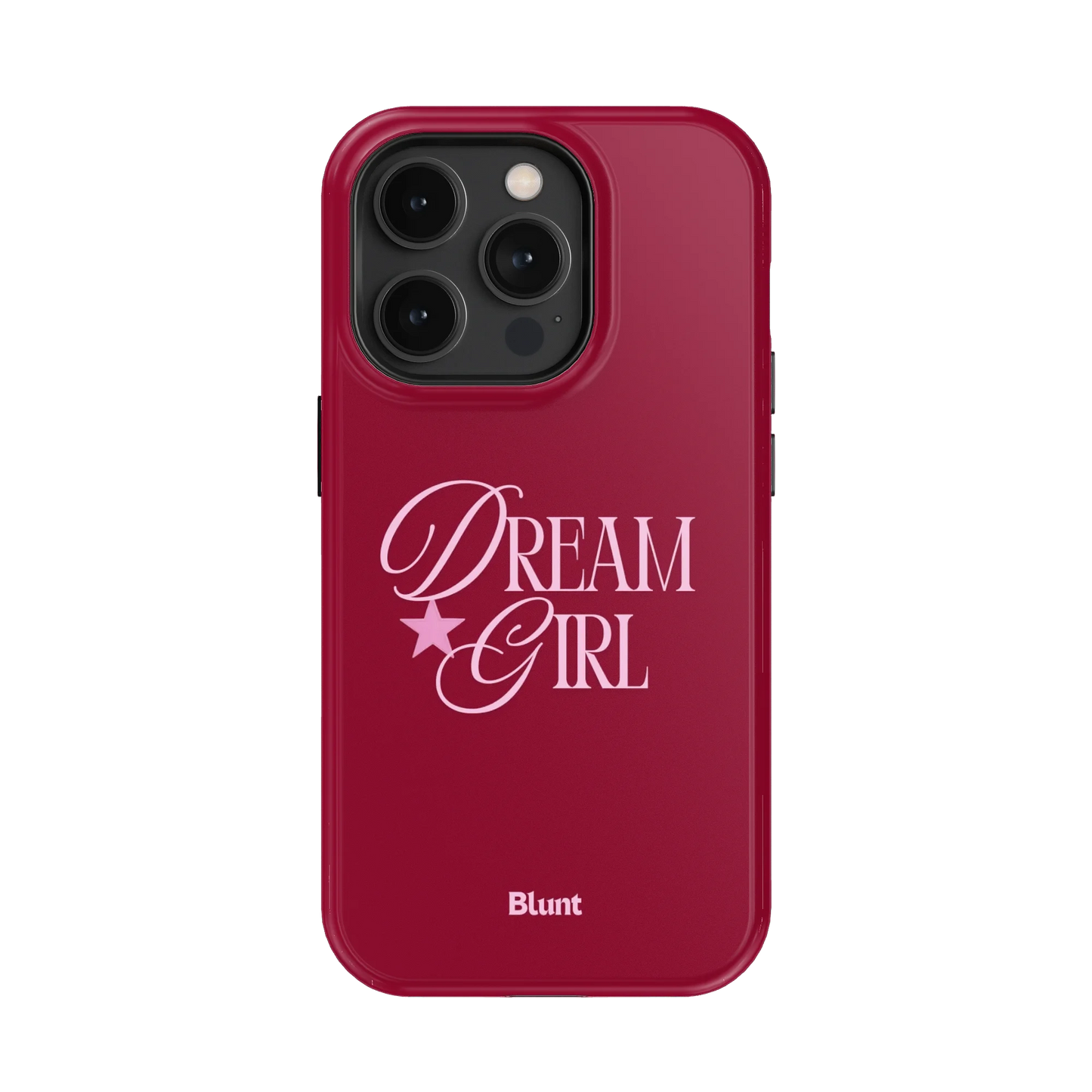 Dream Girl Maroon iPhone Case