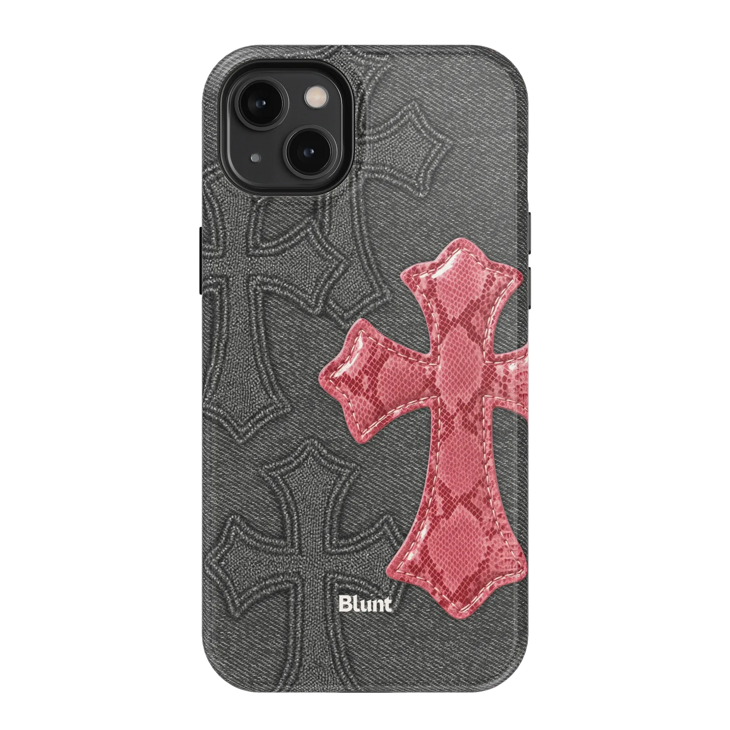 Pinkscale Cross iPhone Case
