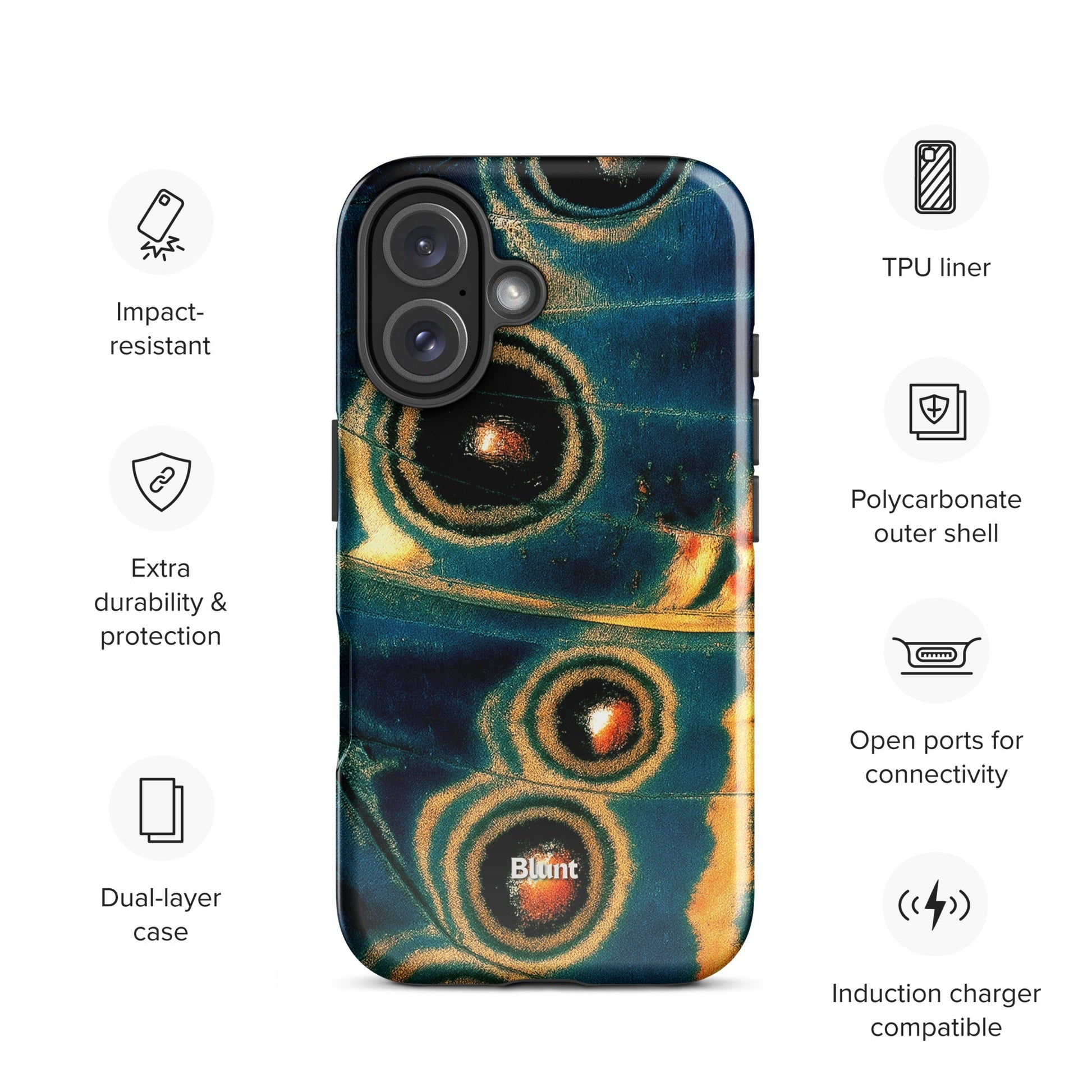Hypnotic Wings iPhone Case - Blunt Cases