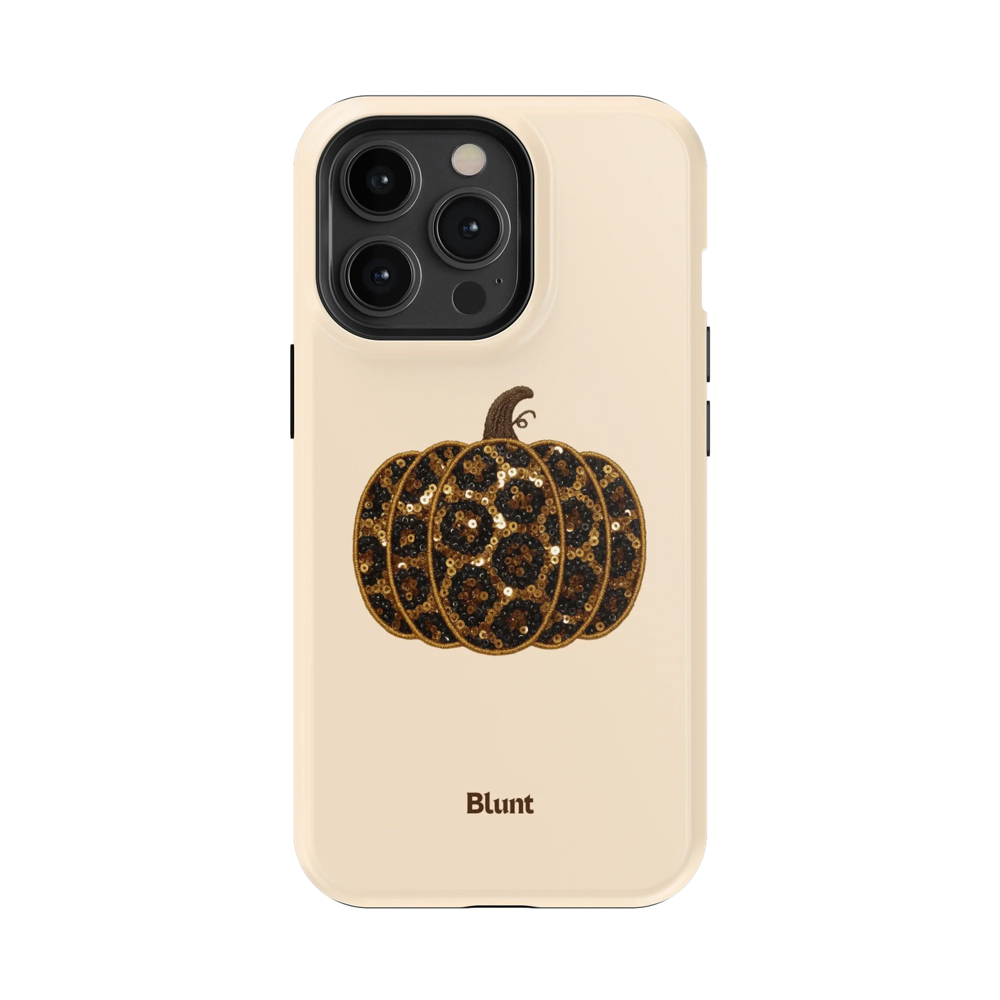 Cheetah Pumpkin iPhone Case