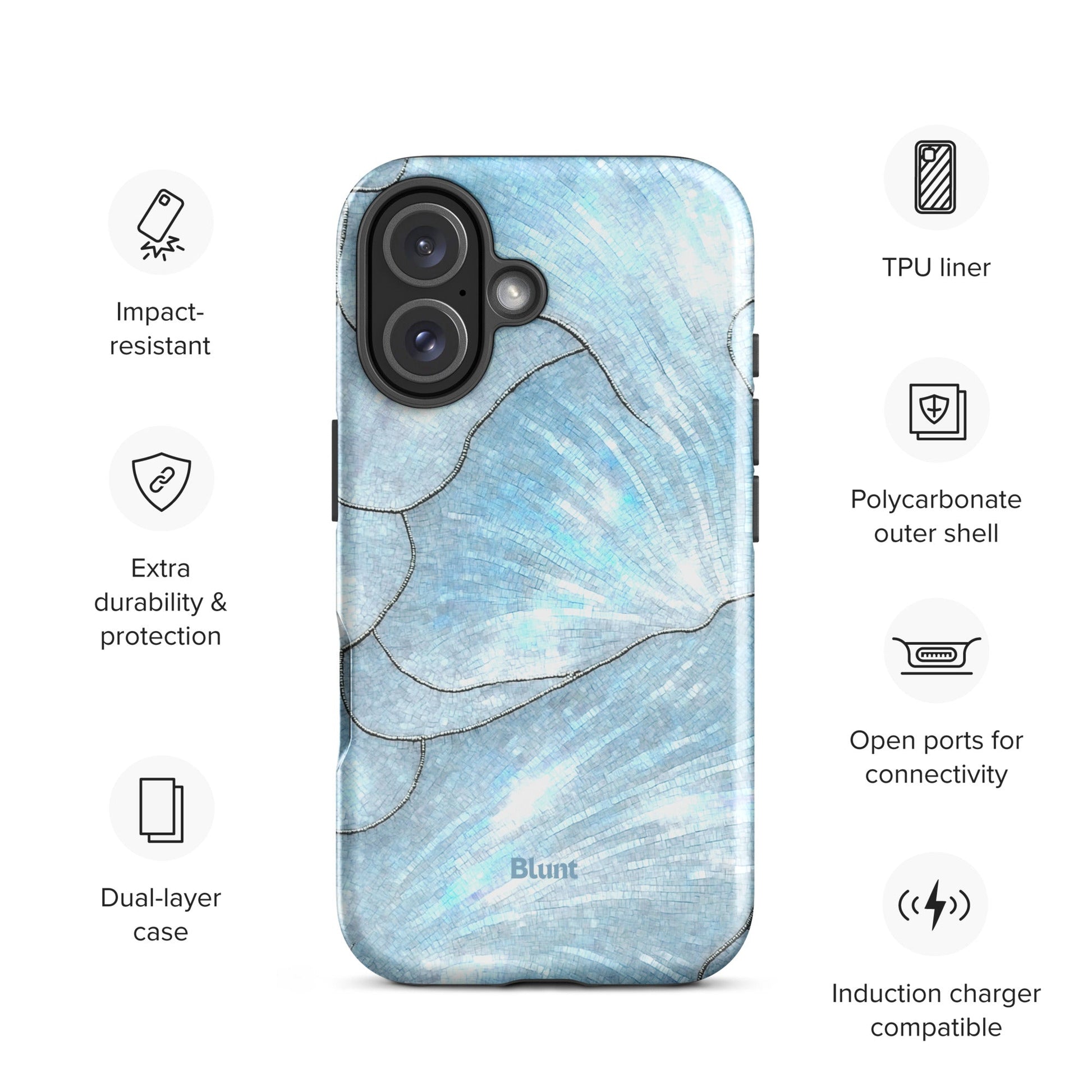 Icy Bloom iPhone Case - Blunt Cases