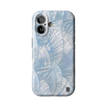 Icy Petals Statement iPhone Case