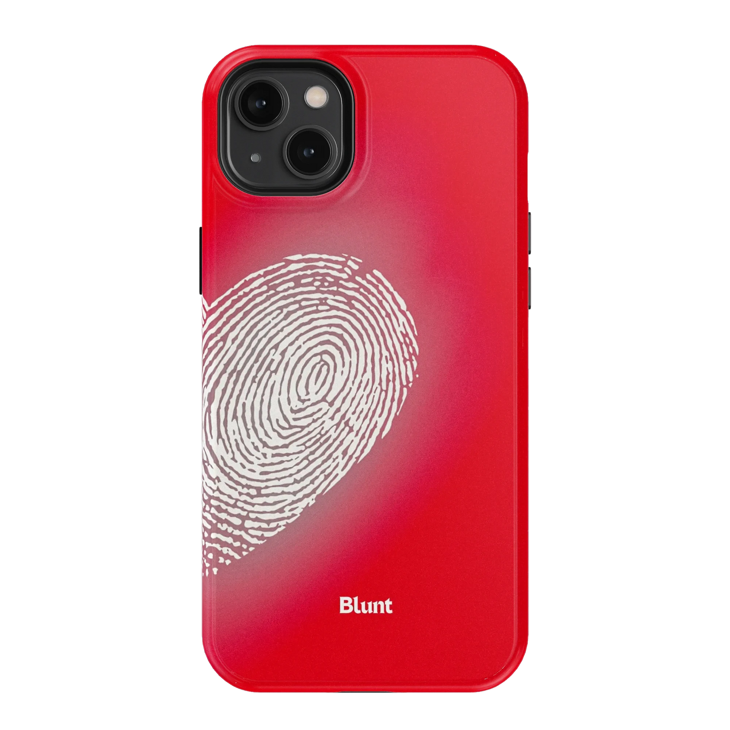 Heart Print Red iPhone Case