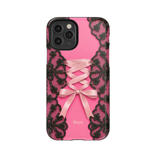 Pink Corset iPhone Case
