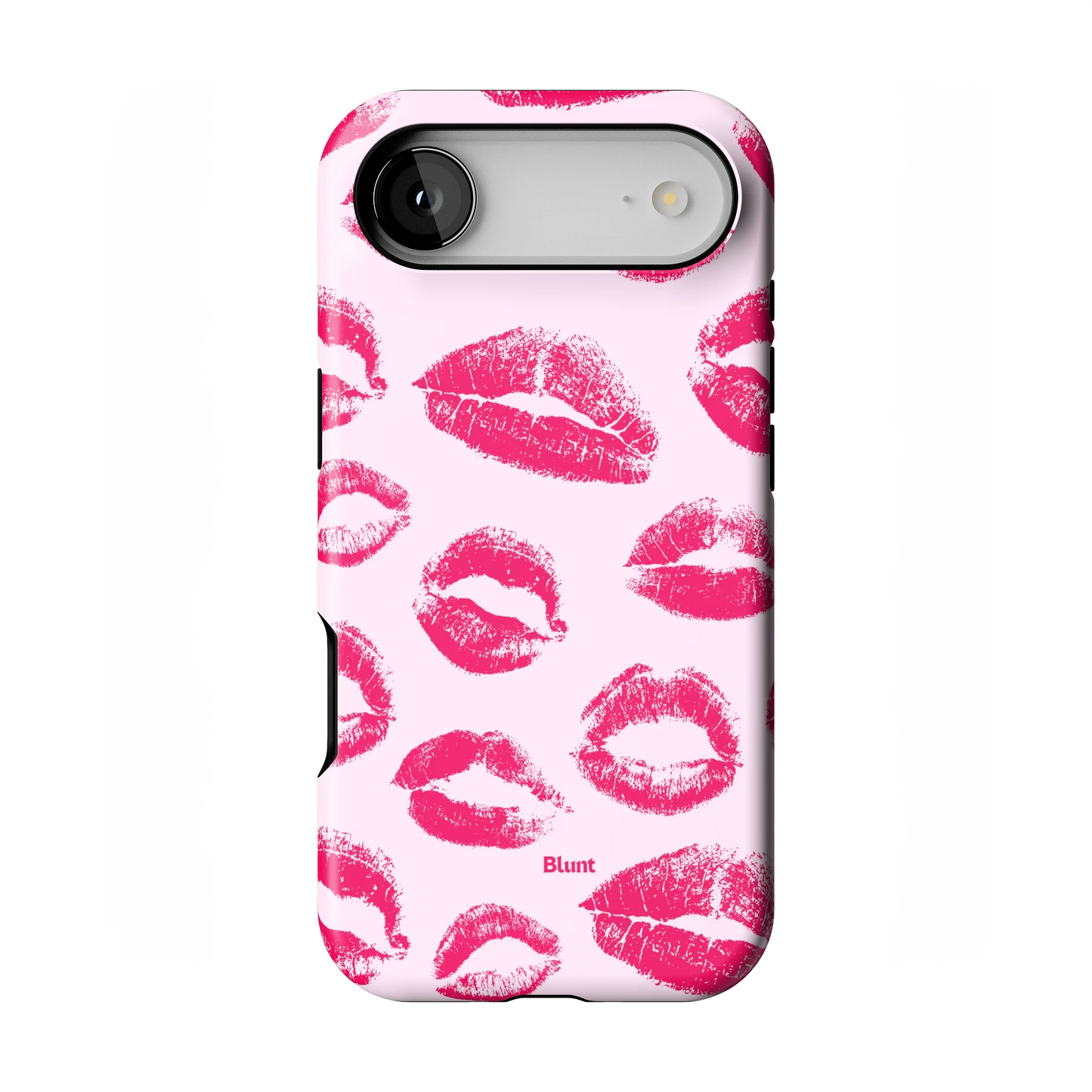 Kiss Me in Pink iPhone Case