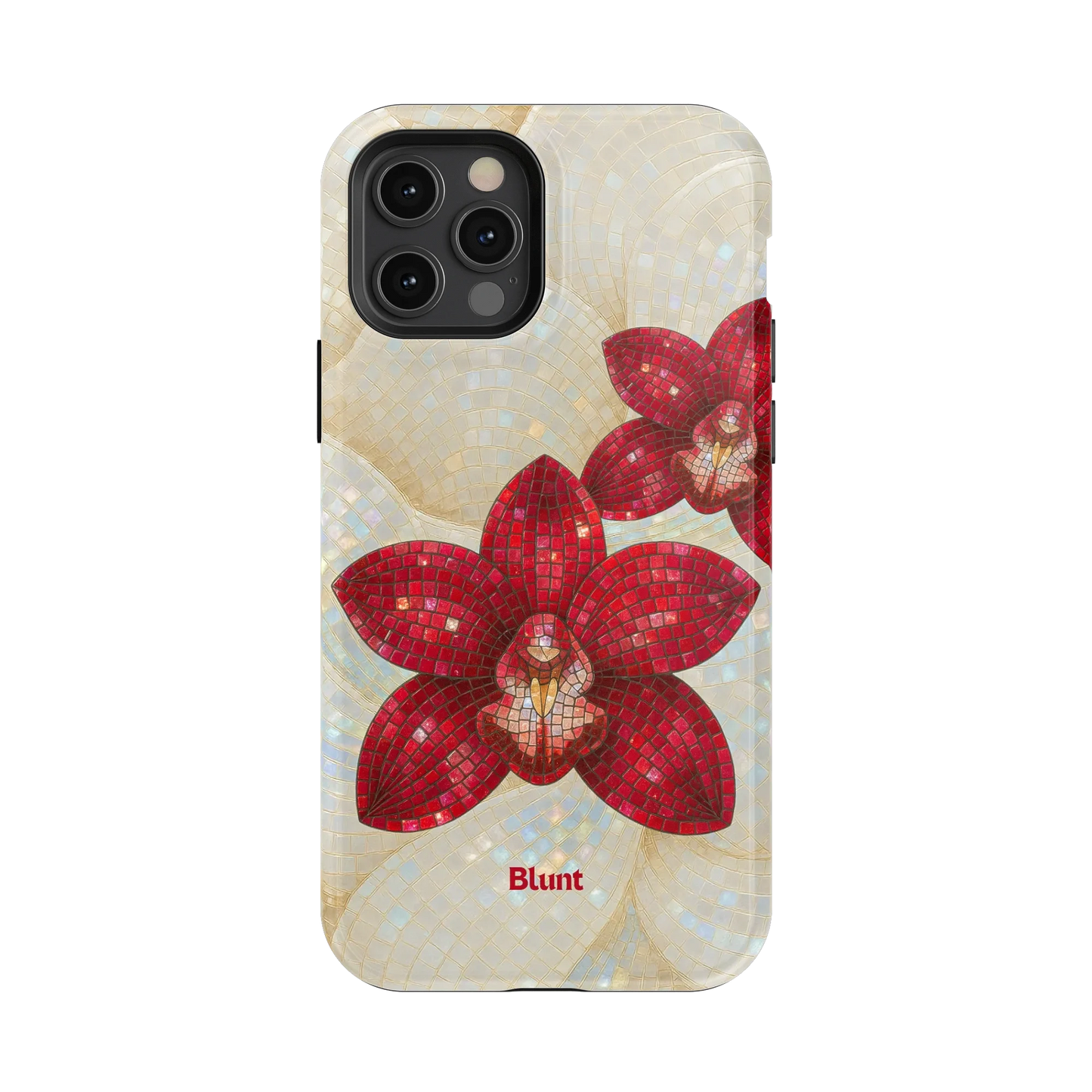 Crimson Orchid iPhone Case