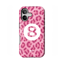Pink Cheetah Magic 8 iPhone Case