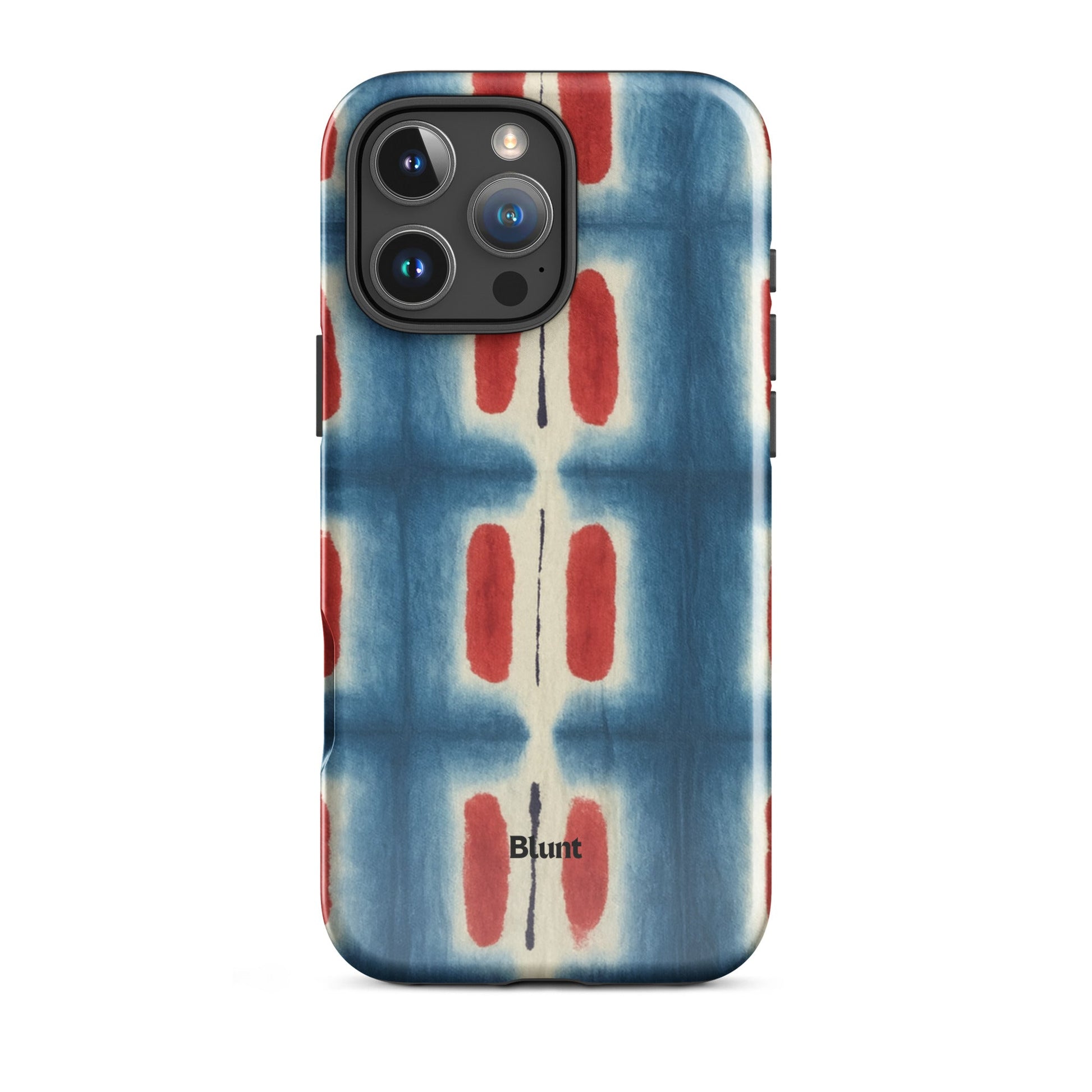 Indigo Blocks iPhone Case - Blunt Cases